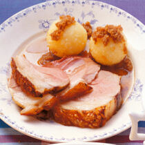 Schweinsbraten mit Biersauce Schweinsbraten mit Biersauce