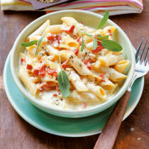 Penne mit Gorgonzola