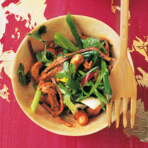 Gebratenes Ingwer-Fleisch Gebratenes Ingwer-Fleisch