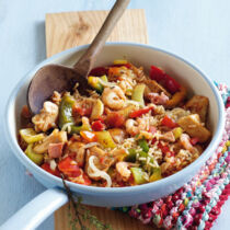 Kreolische Reispfanne