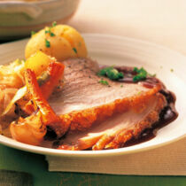Schweinebraten mit Kümmel