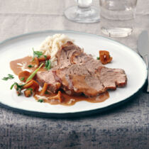 Kalbsschulter mit Proseccosauce Kalbsschulter mit Proseccosauce