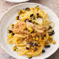 Pasta mit Mandelpesto Pasta mit Mandelpesto