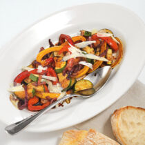 Zucchini-Paprika-Salat