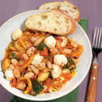 Zucchini-Bohnen-Topf Zucchini-Bohnen-Topf