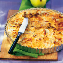 Apfel-Schalotten-Tarte Apfel-Schalotten-Tarte