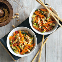 Hähnchen-Gemüse-Wok Hähnchen-Gemüse-Wok