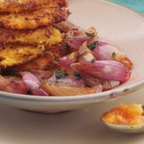 Karamellisierte Schalotten