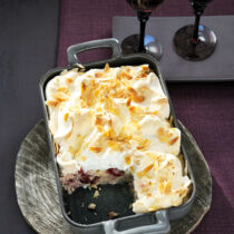 Reisauflauf mit Baiser