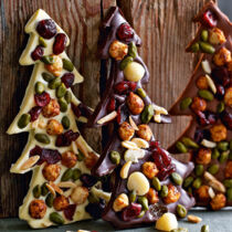 Schokoladen-Weihnachtsbaum