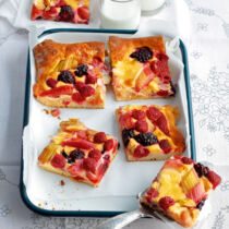 Rhabarber-Beeren-Pizza Rhabarber-Beeren-Pizza