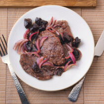 Schweinefilet mit Datteln