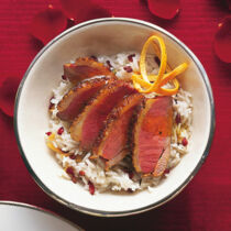 Entenbrust mit Berberitzenreis Entenbrust mit Berberitzenreis