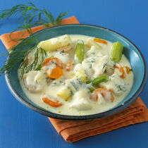 Sahniges Fischragout