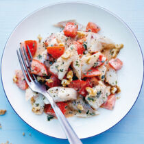 Fischsalat mit Tomaten