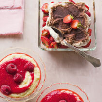 Erdbeer-Minz-Tiramisu