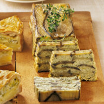 Auberginenschichtpastete Auberginenschichtpastete