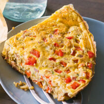 Reis-Gemüse-Frittata Reis-Gemüse-Frittata