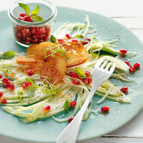 Fenchelcarpaccio mit Granatapfel