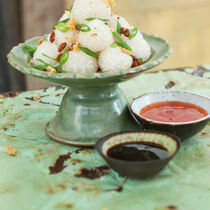 Tapioka-Klößchen mit Ente