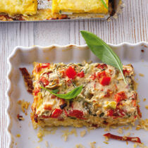 Paprika-Reis-Auflauf