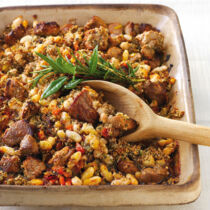 Mediterraner Bohnenauflauf Mediterraner Bohnenauflauf