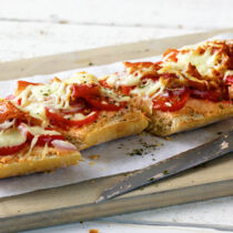 Mediterraner Ciabatta-Toast