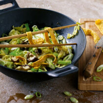 Spitzkohl aus dem Wok Spitzkohl aus dem Wok