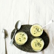 Vichyssoise mit Limetten-Gremolata