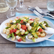 Gnocchi mit grünem Spargel Gnocchi mit grünem Spargel