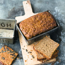 6-Korn-Vollkornbrot mit Kürbiskernen