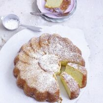 Margeritenkuchen aus Kartoffelteig