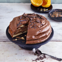 Marmortorte mit Kardamom-Schoko-Mousse