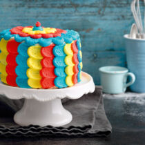 "So bunt, so schön"-Motivtorte "So bunt, so schön"-Motivtorte