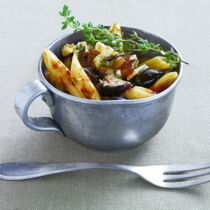 Auberginen-Nudel-Salat Auberginen-Nudel-Salat