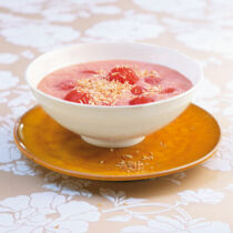 Melonen-Kokos-Kaltschale Melonen-Kokos-Kaltschale