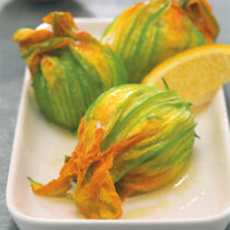 Gefüllte Zucchini-Blüten Gefüllte Zucchini-Blüten