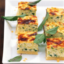 Zucchini-Würfel Zucchini-Würfel