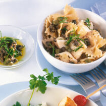 Rotbarsch mit Oliven-Kapern-Sauce