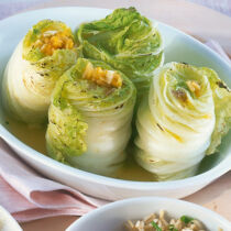 Chinakohl-Rouladen