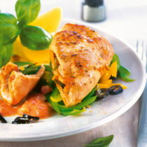 Gemüse-Puten-Päckchen