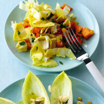 Chicoréesalat mit Sharon Chicoréesalat mit Sharon