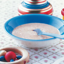 Grundrezept Nachmittagsbrei: Getreide-Obst-Brei