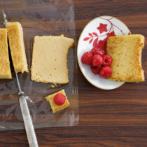 Gebratene Couscousschnitten