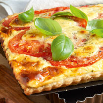 Raclette-Quiche mit Tomaten Raclette-Quiche mit Tomaten