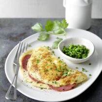 Gefülltes Käseomelett