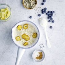 Bananen-Hafer-Porridge