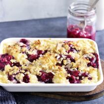 Milchreis-Kirsch-Auflauf Milchreis-Kirsch-Auflauf