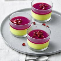 Panna cotta mit Kurkuma Panna cotta mit Kurkuma