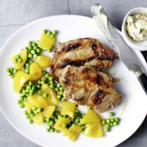 Marinierte Schweinenackensteaks